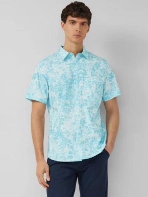Foto van product Slim fit: shirt met korte mouwen, all-over print en borstzakje s.Oliver