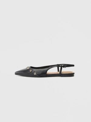 Foto van product Slingback ballerina´s Guess zwart