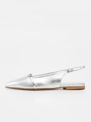 Foto van product Slingback ballerina´s Kennel & Schmenger zilverkleurig