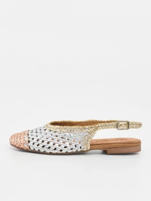 Foto van product Slingback ballerina´s Lazamani zilverkleurig