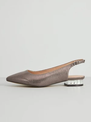 Foto van product Slingback ballerina´s Menbur taupe