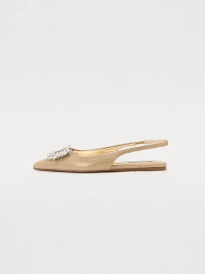 Foto van product Slingback ballerina´s Steve Madden goudkleurig