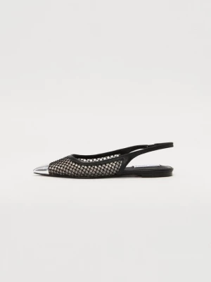 Foto van product Slingback ballerina´s Steve Madden zwart