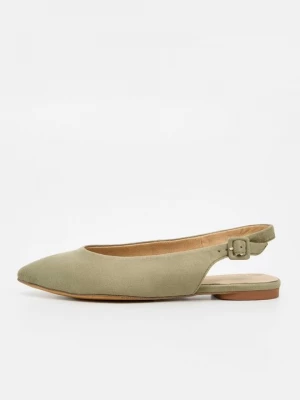 Foto van product Slingback ballerina´s Tamaris lichtgroen