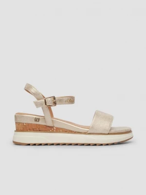 Foto van product Slingback sandalen met sleehak s.Oliver crème