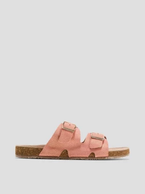 Foto van product Slippers van rundleer met gesp s.Oliver