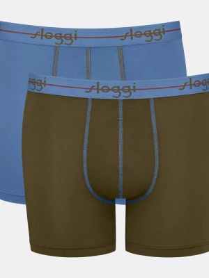 Foto van product SLOGGI Boxershorts blauw / groen