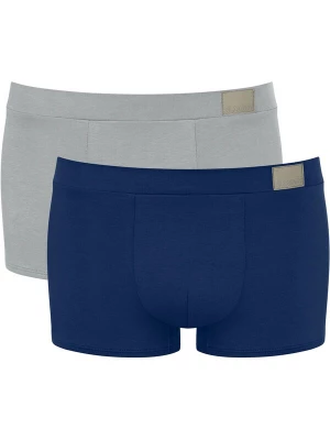 Foto van product SLOGGI Boxershorts 'GO Natural Hipster' blauw / lichtgrijs