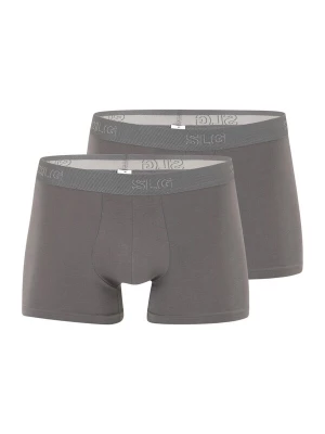 Foto van product SLOGGI Boxershorts grijs / wit