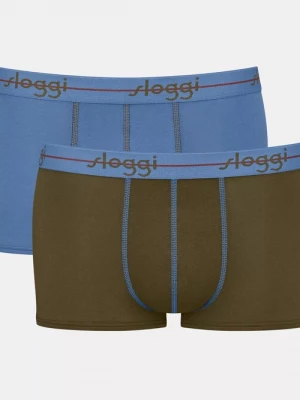 Foto van product SLOGGI Boxershorts 'Start' blauw / olijfgroen / rood
