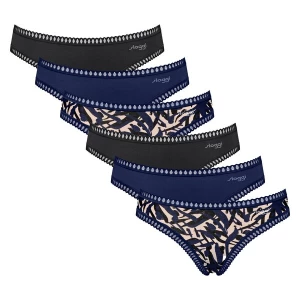 Foto van product SLOGGI Slip beige / blauw / zwart
