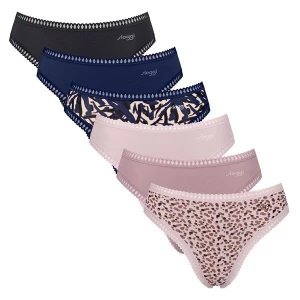 Foto van product SLOGGI Slip beige / navy / rosa / zwart