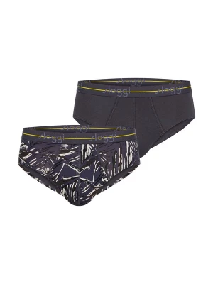 Foto van product SLOGGI Slip 'Blue Start' bruin / grijs gemêleerd / violetblauw / wit