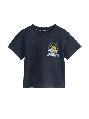 Foto van product smALLSAINTS Shirt nachtblauw / lichtblauw / geel / wit
