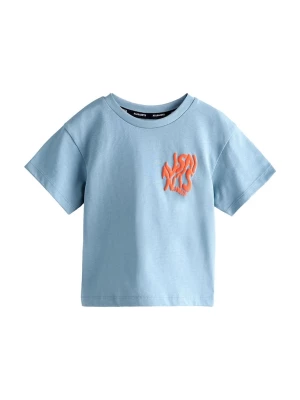 Foto van product smALLSAINTS Shirt 'Orlando' lichtblauw / oranje