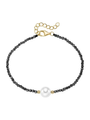 Foto van product Smart Jewel Armband goud / grijs / parelwit