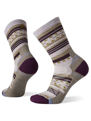 Foto van product SMARTWOOL Sokken 'Margarita' beige / oker / lila / wit