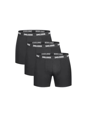 Foto van product Smilodox Boxershorts 'Farry' zwart / wit