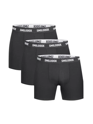 Foto van product Smilodox Boxershorts 'Larry' zwart