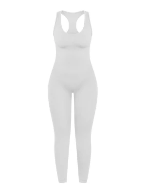 Foto van product Smilodox Jumpsuit ' Seamless Elsie ' lichtgrijs