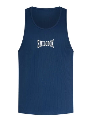 Foto van product Smilodox Shirt ' Classic Ripp ' blauw