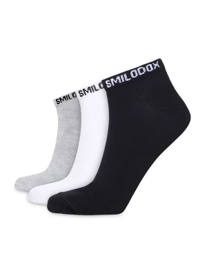 Foto van product Smilodox Sokken ' 3er Sneaker Socks ' zwart