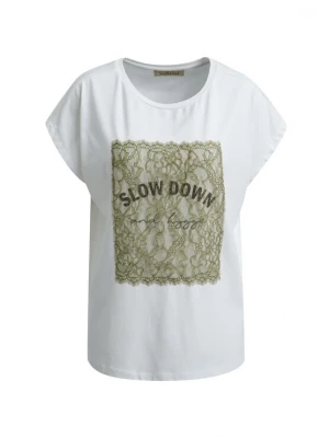 Foto van product Smith&Soul Shirt olijfgroen / zwart / wolwit Smith & Soul