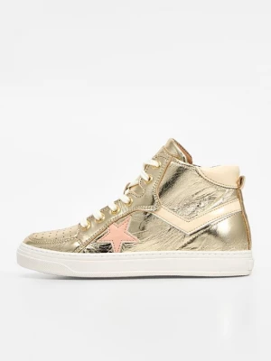 Foto van product Sneakers hoog Bisgaard goudkleurig