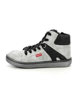 Foto van product Sneakers hoog Kickers zilverkleurig