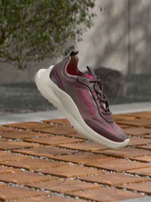 Foto van product Sneakers laag Calvin Klein bordeauxrood