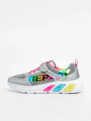 Foto van product Sneakers laag Replay zilverkleurig