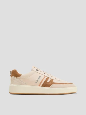 Foto van product Sneakers van leer met logodetail s.Oliver bruin