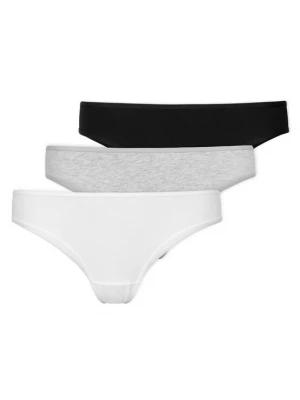 Foto van product SNOCKS String lichtgrijs / zwart / wit