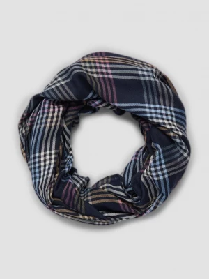 Foto van product Snood met geruit motief en artwork s.Oliver