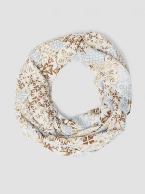 Foto van product Snood met grafische print en een subtiele mix van patronen s.Oliver