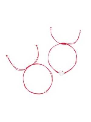 Foto van product So Chic Armband rood / zilver