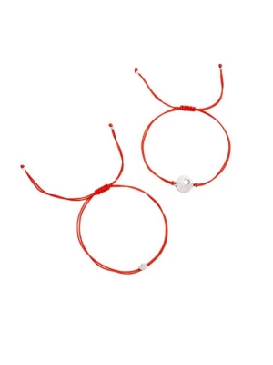 Foto van product So Chic Armband rood / zilver