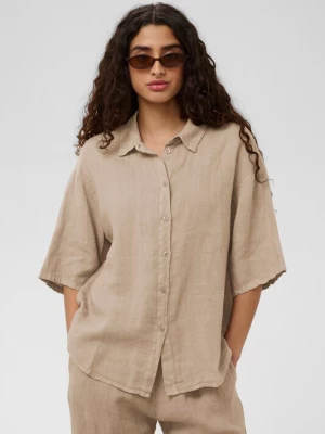 Foto van product SOAKED IN LUXURY Blouse 'Auran Aria' lichtbeige