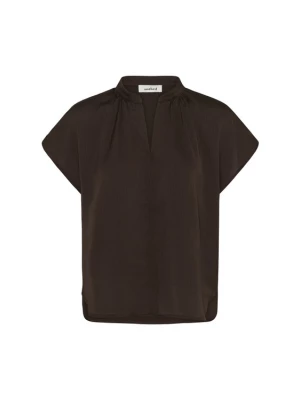 Foto van product SOAKED IN LUXURY Blouse chocoladebruin