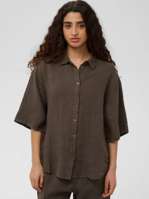 Foto van product SOAKED IN LUXURY Blouse donkerbruin