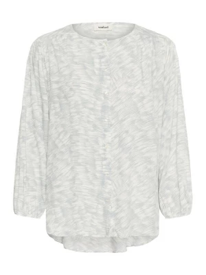 Foto van product SOAKED IN LUXURY Blouse 'SLArjana Leodora' smoky blue / wit