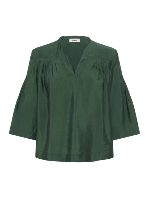 Foto van product SOAKED IN LUXURY Blouse 'SLEneya' donkergroen
