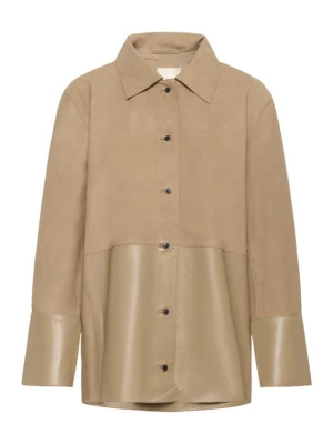 Foto van product SOAKED IN LUXURY Blouse 'SLParvati Auroa' lichtbruin