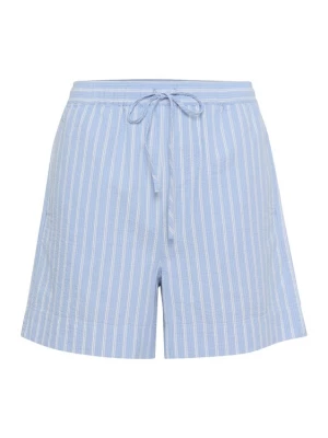 Foto van product SOAKED IN LUXURY Broek 'Anvitte' hemelsblauw / wit