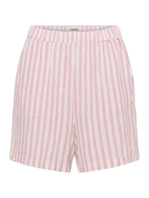 Foto van product SOAKED IN LUXURY Broek rosa / wit