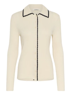 Foto van product SOAKED IN LUXURY Gebreid vest 'SLLysandra' lichtbeige / zwart