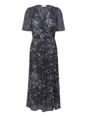 Foto van product SOAKED IN LUXURY Jurk 'SLAvetta' navy / wit