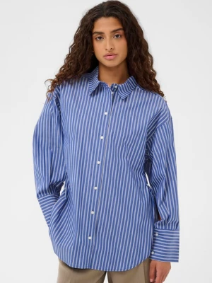 Foto van product SOAKED IN LUXURY Oversized shirt 'SLCalken' azuur