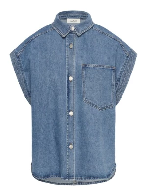 Foto van product SOAKED IN LUXURY Shirt 'SLAdabella' blauw denim