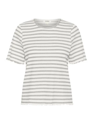 Foto van product SOAKED IN LUXURY Shirt 'SLEleanora' grijs / wit
